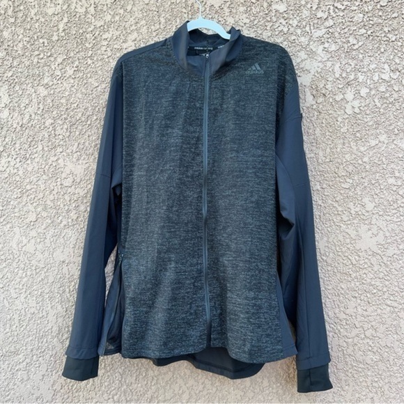 Adidas Mens Full-zip Jacket Size XL Supernova Lightweight Outdoory Athletic Wear - Picture 1 of 13